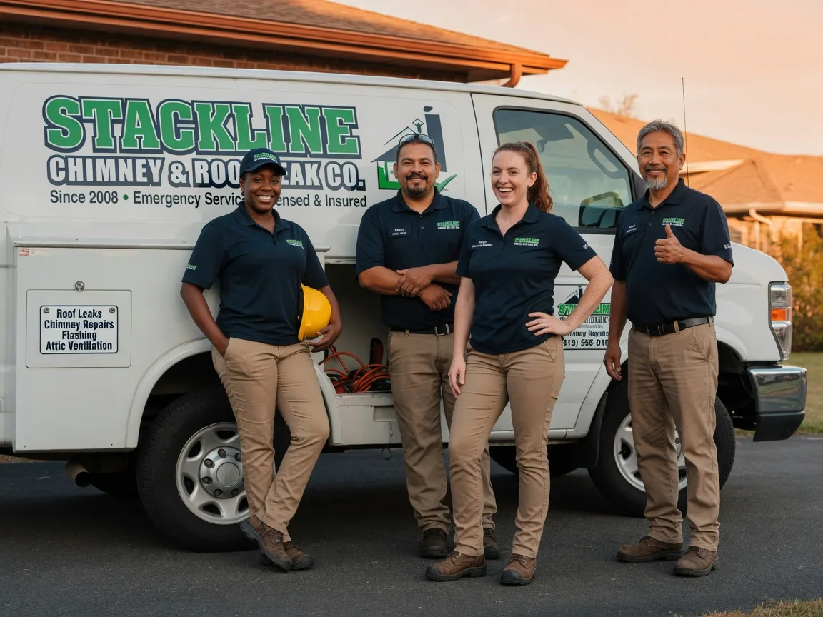 Chimney flashing repair company in Udell, IA